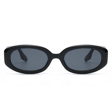 Cyxus Custom Personalized Y2K Style Oval UV400 Protection Sunglasses 1068